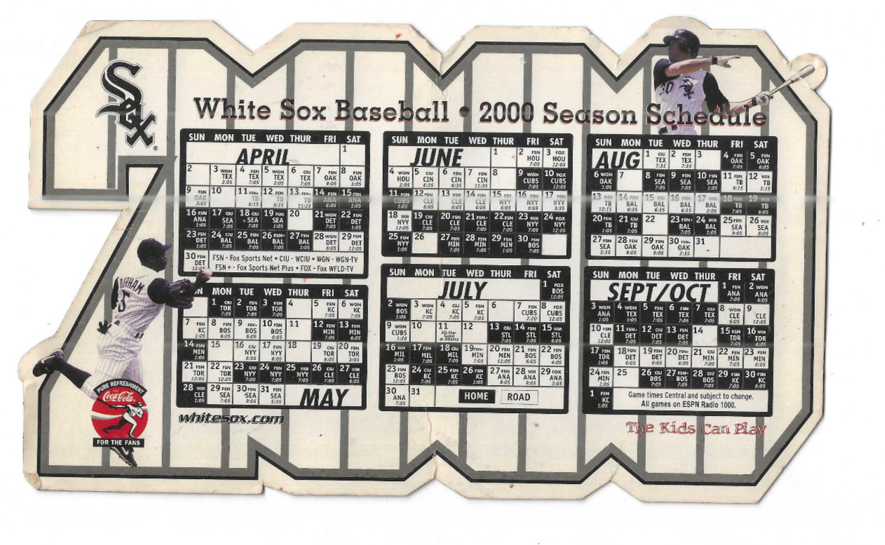 2 Chicago White Sox refrigerator magnets 2 Chicago White Sox refrigerator magnets