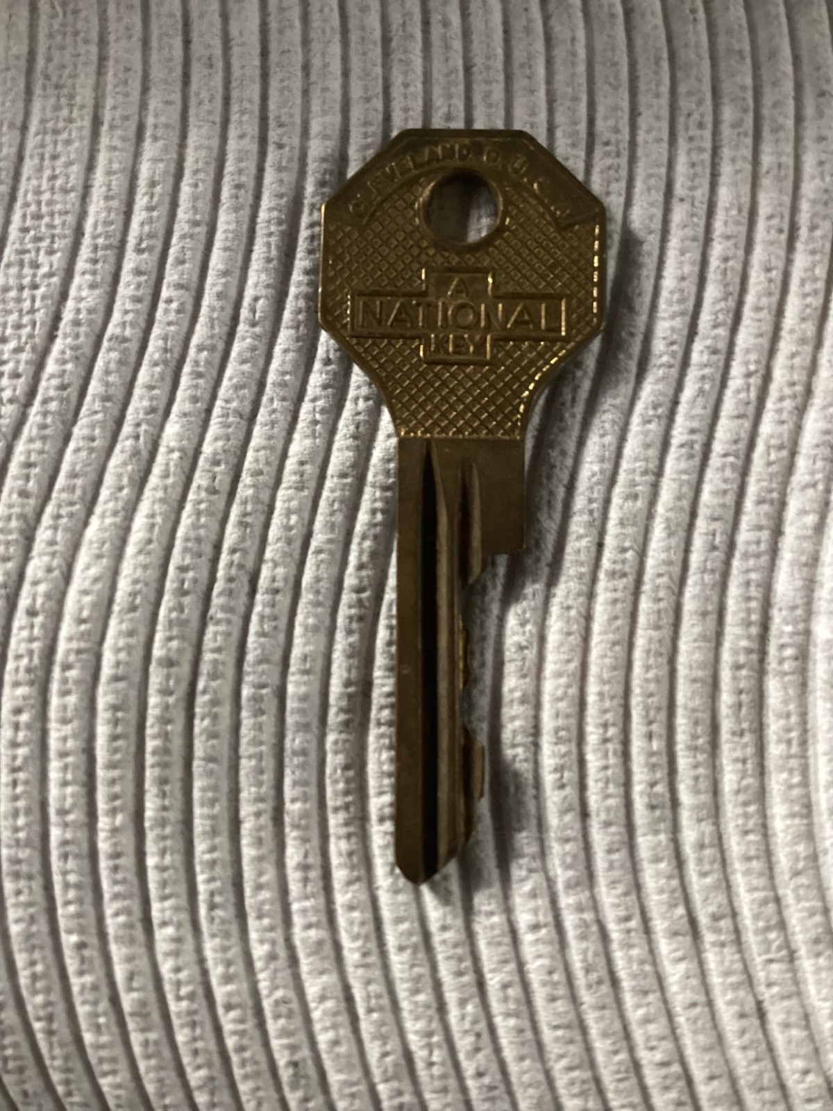 Vintage National Brass Key Replacement- Y128