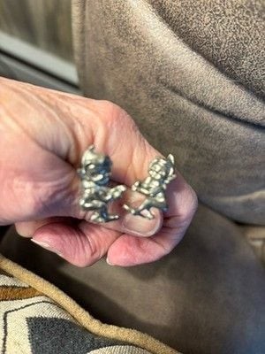 Vintage Reddy Kilowatt Cufflinks Electric Utility Advertising Met Ed PA Vintage Reddy Kilowatt Cufflinks Electric Utility Advertising Met Ed PA
