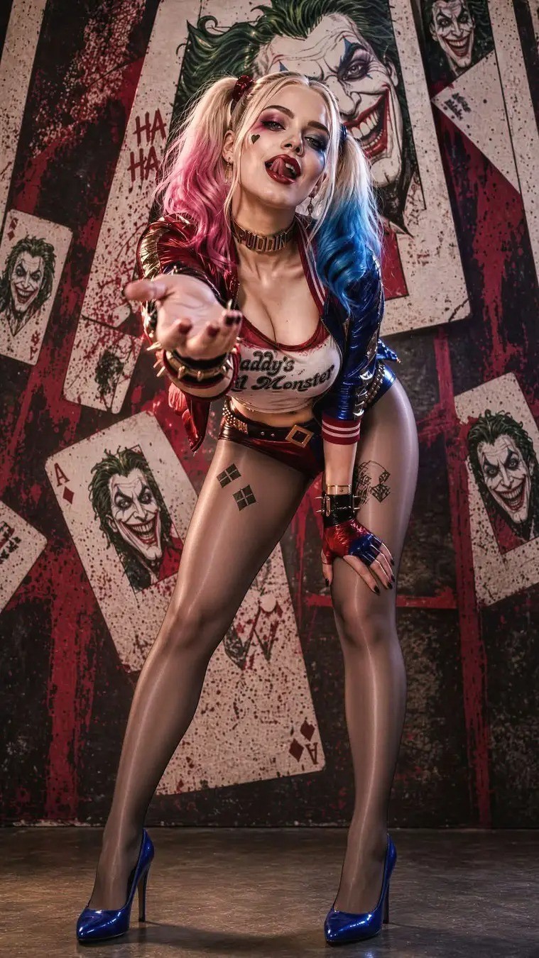 Harley Quinn Glossy Poster 24X36 