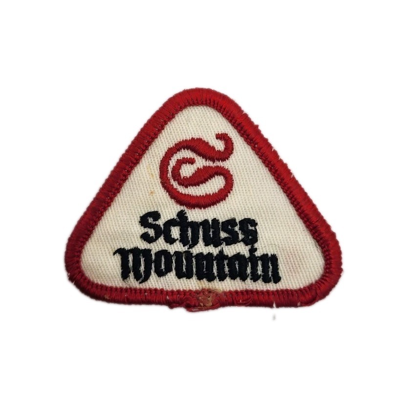 SCHUSS MOUNTAIN Vtg Ski Patch (Lost Name) now SHANTY CREEK Souvenir MICHIGAN SCHUSS MOUNTAIN Vtg Ski Patch (Lost Name) now SHANTY CREEK Souvenir MICHIGAN
