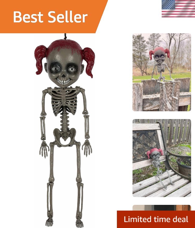 Crazy Bonez Creepy Doll Skeleton Girl