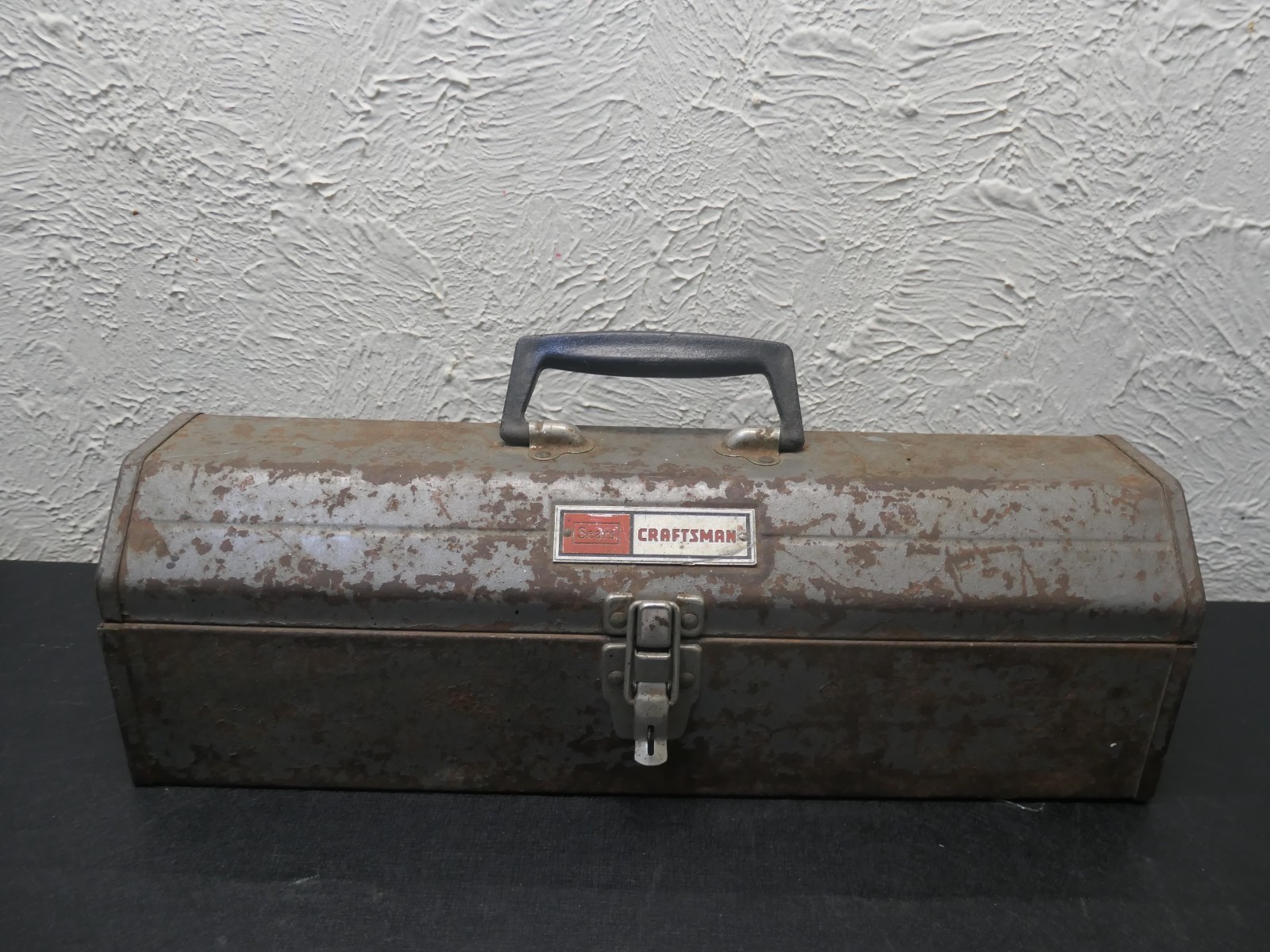 Vintage Sears Craftsman Mechanics Metal Tool Box Vintage Sears Craftsman Mechanics Metal Tool Box