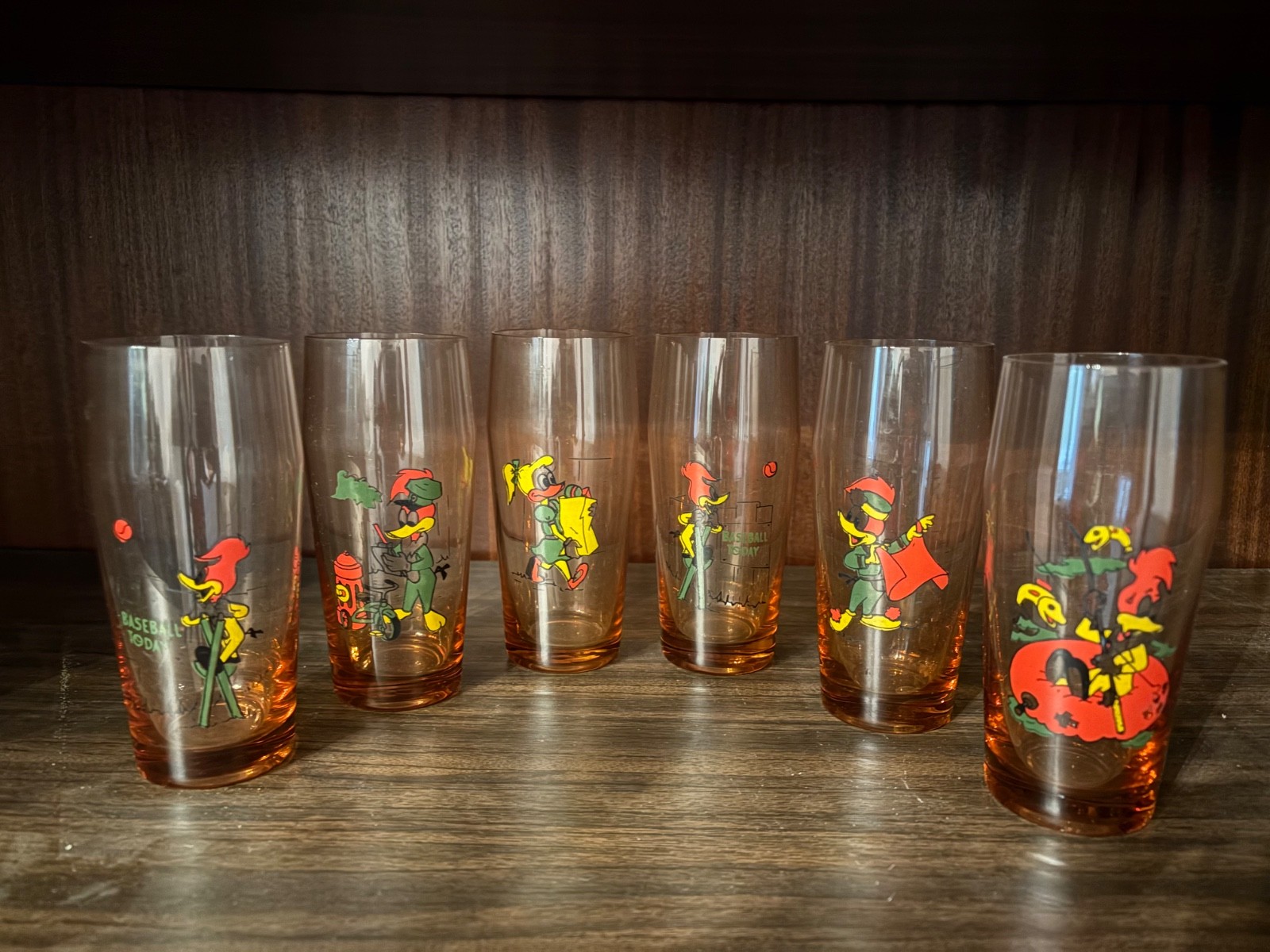 Woody Woodpecker Glass Set 6pcs