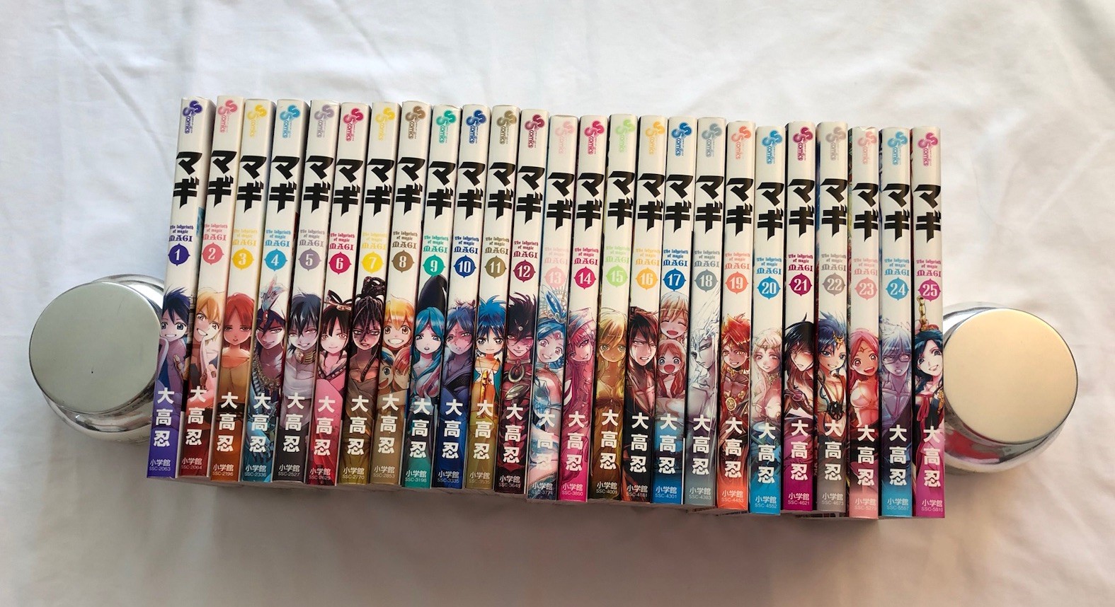 Magi The Labyrinth Of Magic Comic Set Vol. 1-25 Manga Lot Japanese Language
