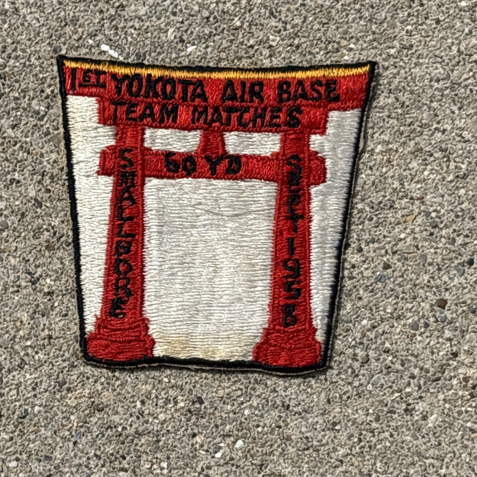 Rare 1958 Yokota Air Base Rifle Matches September 1958 Small Bore 60 Yards