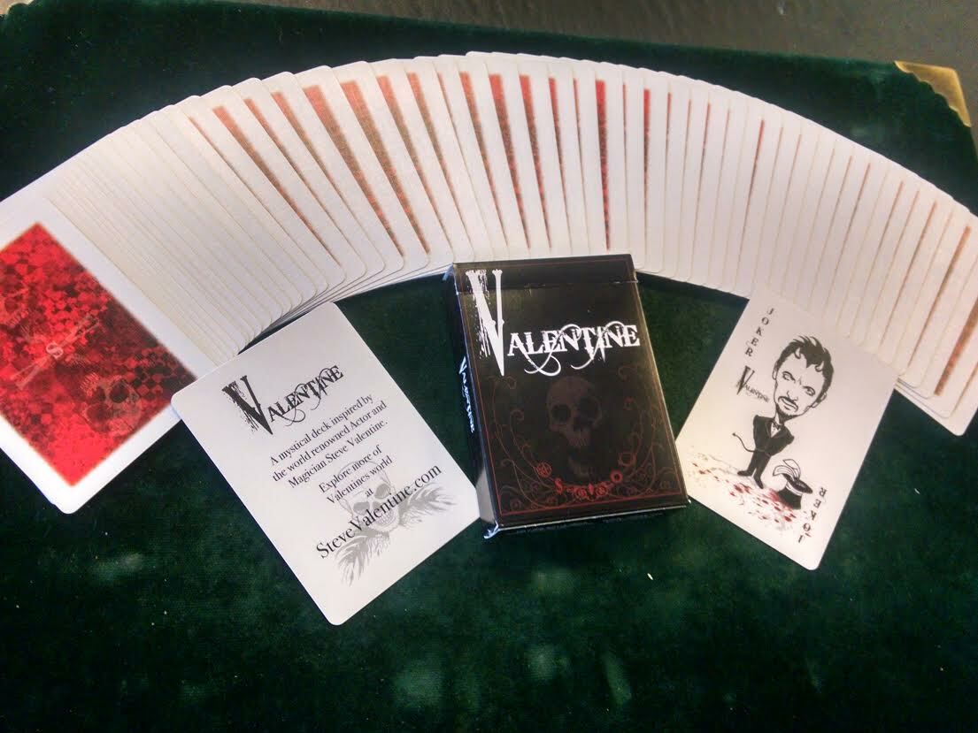 Valentine V Deck USPCC SEALED LIMITED Playing Cards New Steve Valentine