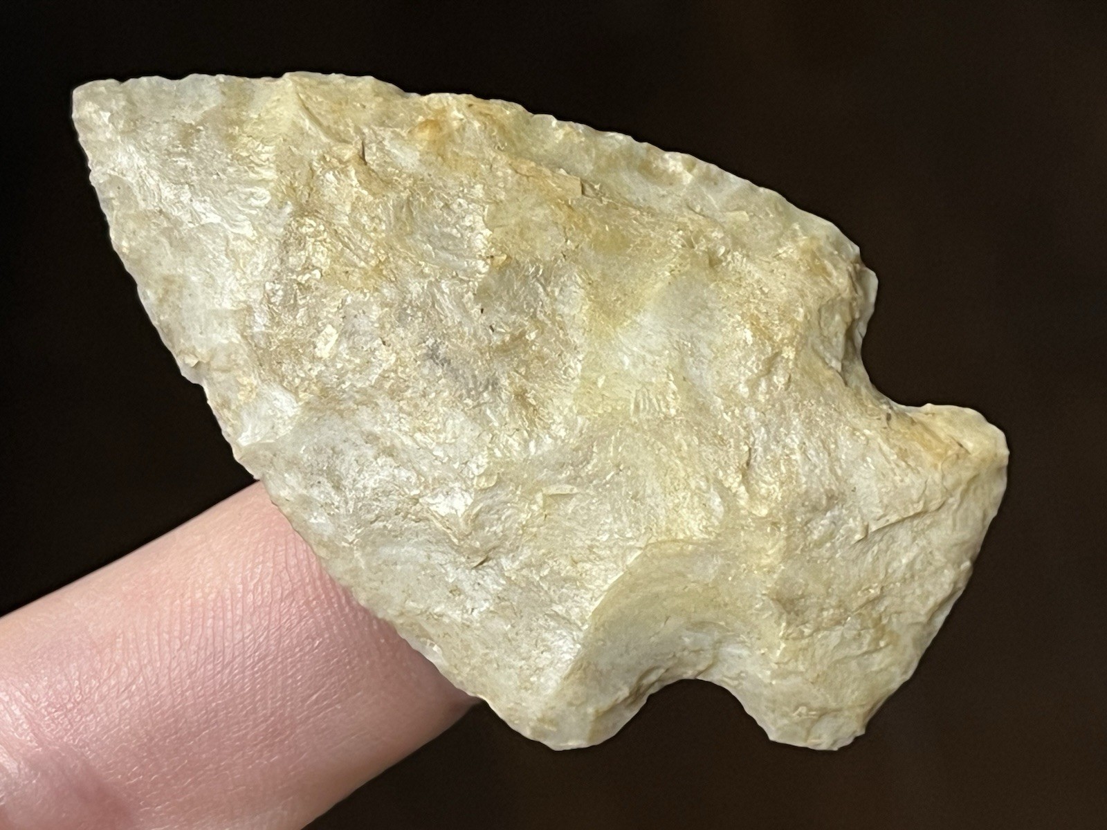 OUTSTANDING OHIO HOPEWELL POINT ARROWHEAD AUTHENTIC INDIAN ARTIFACT BG