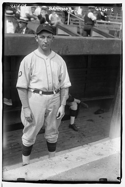 Photo:Pittsburgh PA Clyde Barnhart 1925 Pittsburgh Pirates Baseball Player