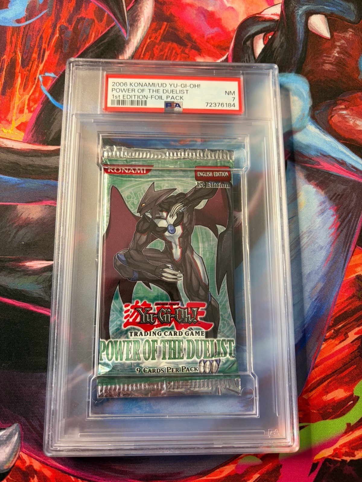 Yu-Gi-Oh Power of the Duelist Booster 1st Edition 2006 English PSA 7 NM
