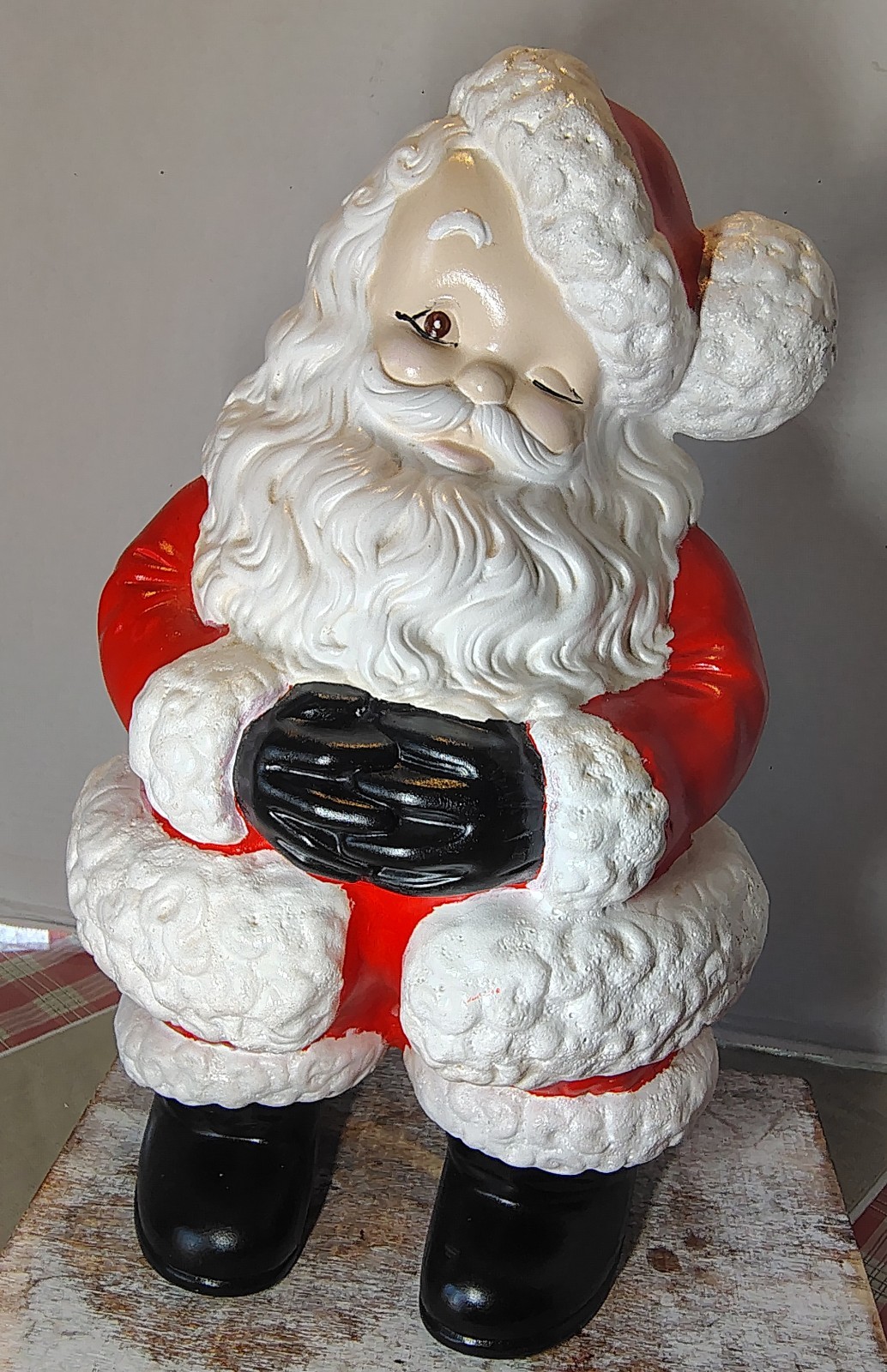 Vintage Atlantic Mold Santa Claus Ceramic Figure 14\