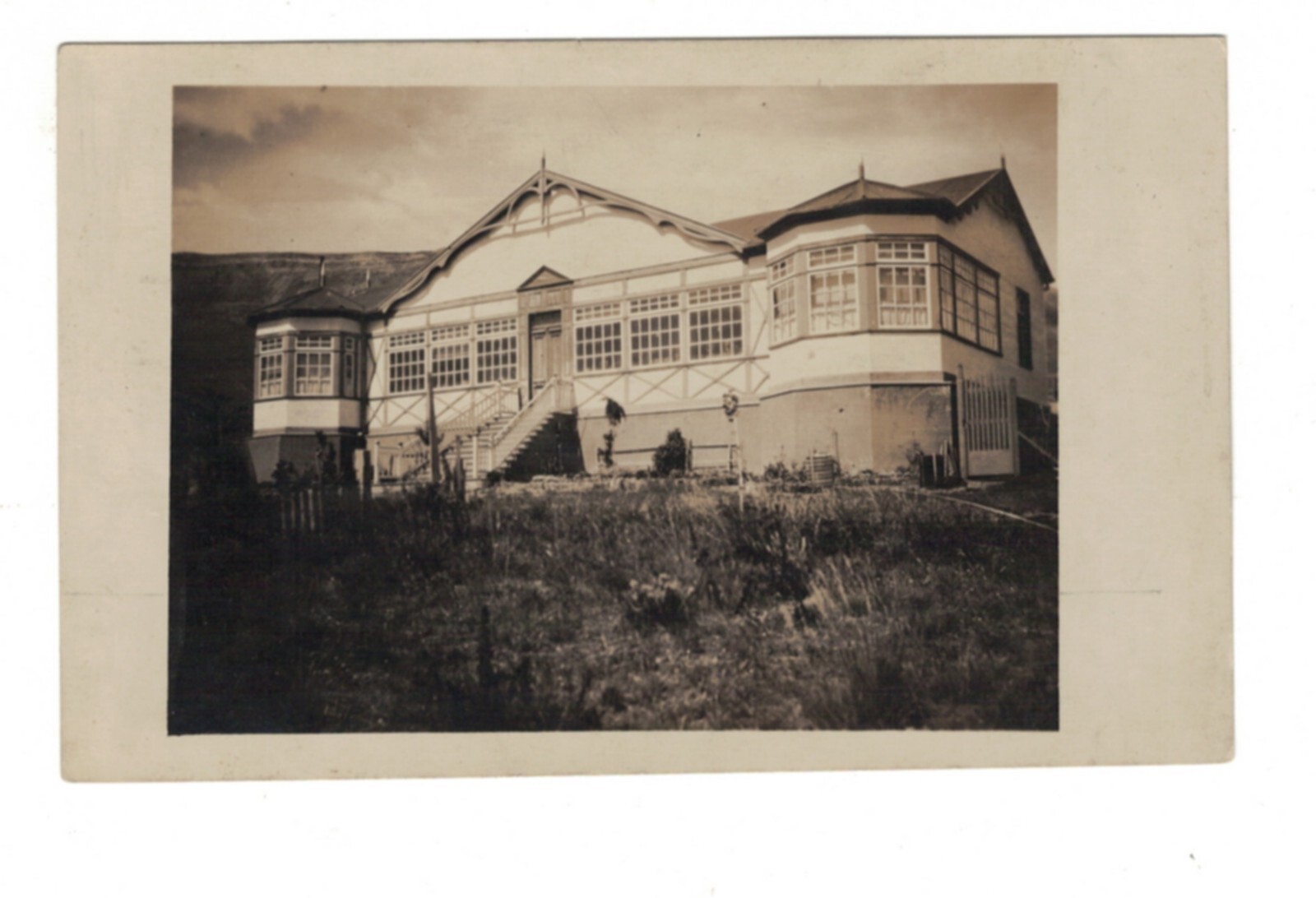 AM2884  ARGENTINA - TERRA SANTA CRUZ ESTANCIA ANITA patagonia RPPC globalhistory