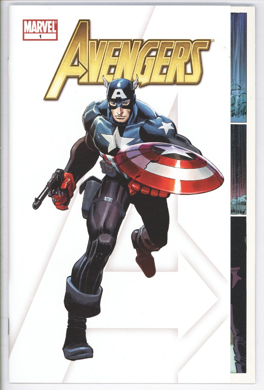 Avengers #1 John Romita Jr Gatefold Variant 2010 NM(+) 9.6