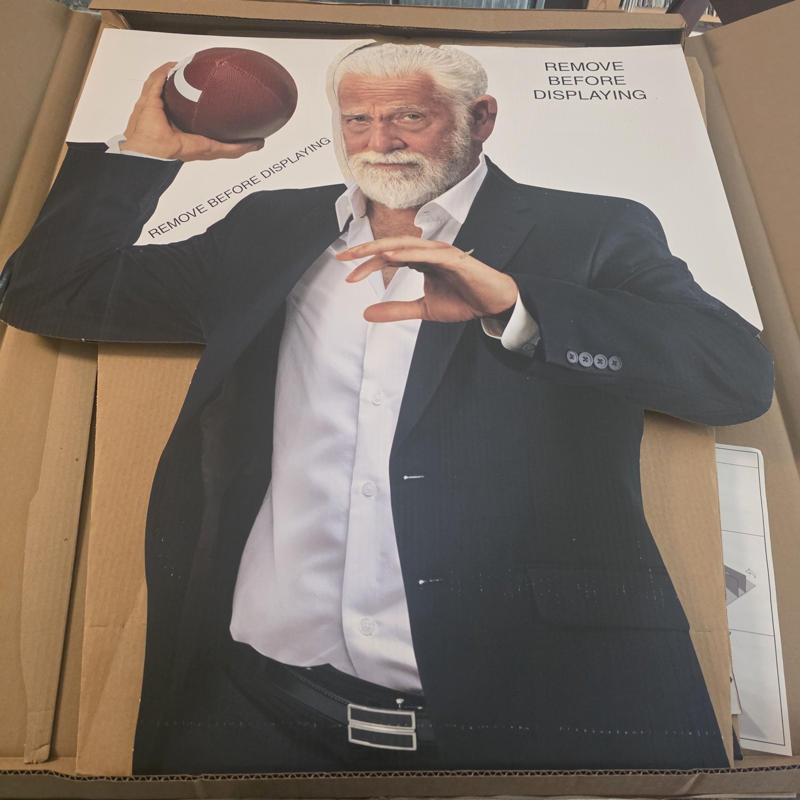 Dos Equis XX Most Interesting Man in the World Life Size Standee Cardboard 6\' Dos Equis XX Most Interesting Man in the World Life Size Standee Cardboard 6\'
