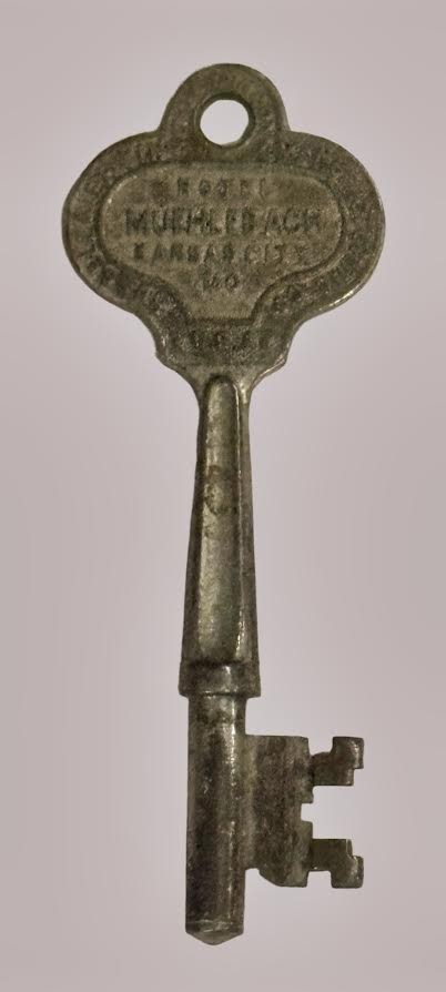 Antique Skeleton Key Historic Muehlebach Hotel Kansas City, Missouri