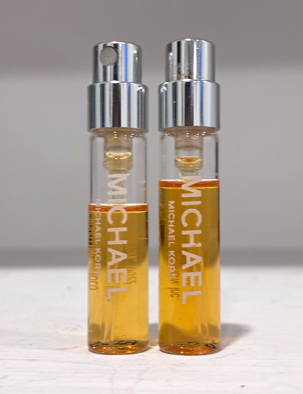 Lot of 2 Vintage Michael Kors Signature Eau de Parfum Purse Sprays - Rare 2003 F