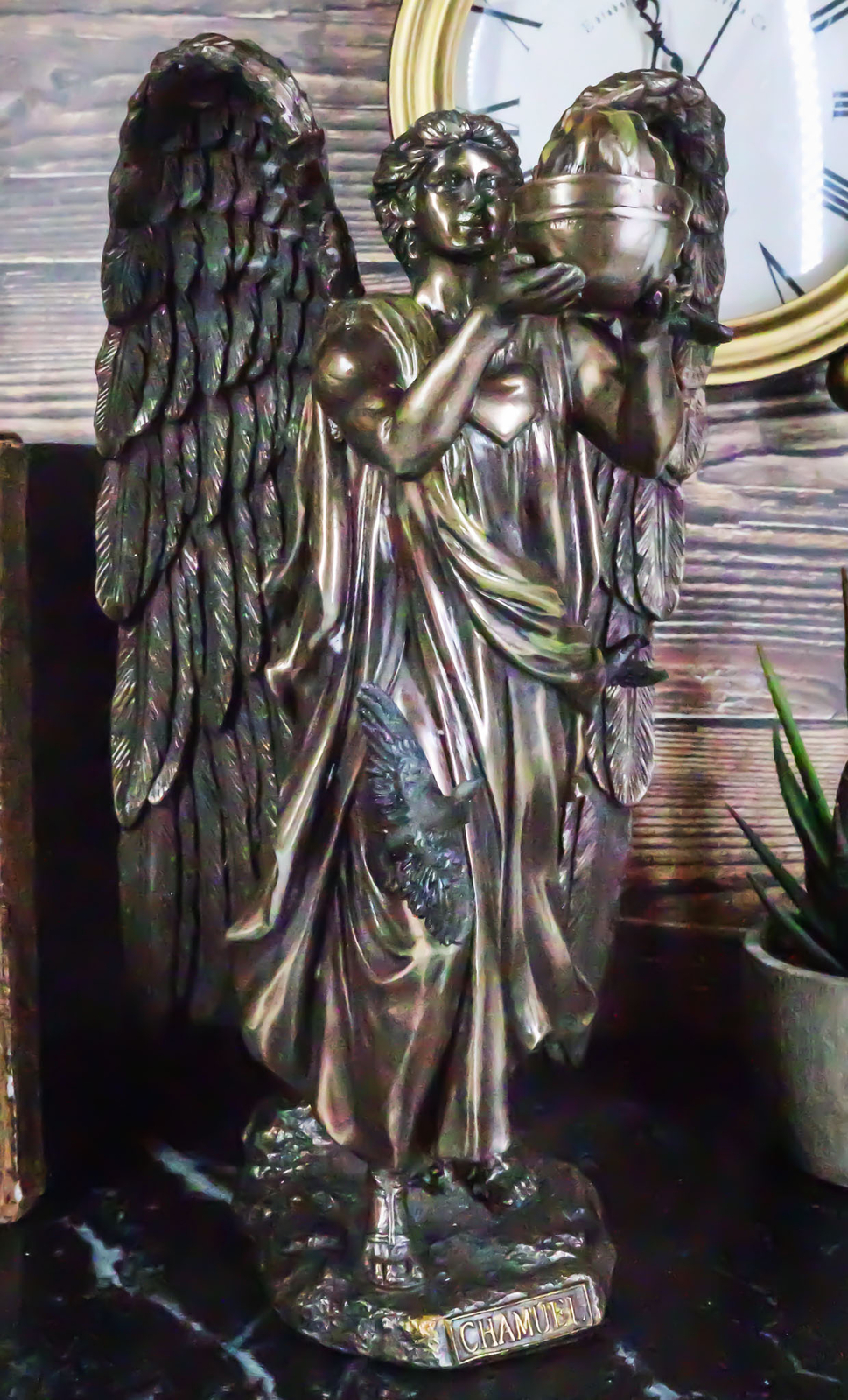 Ebros Archangel Chamuel Statue 9.5\