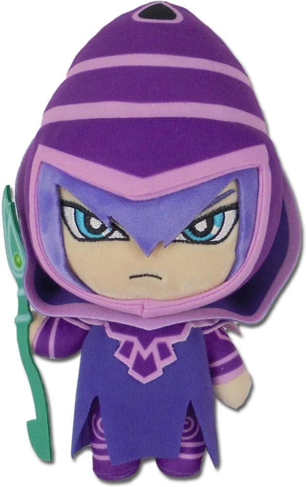 *NEW* GE Entertainment Yu-Gi-Oh Dark Magician 8-Inch Plush Doll *NEW* GE Entertainment Yu-Gi-Oh Dark Magician 8-Inch Plush Doll