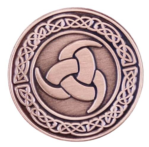 Triskelion Odin Odin\'s Triple Three Horn Symbol Norse Viking Runes Enamel Pin