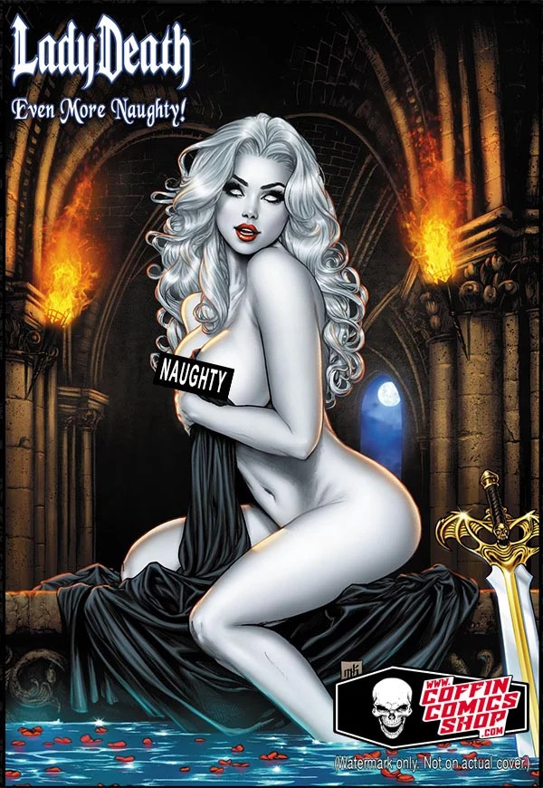 Lady Death: Even More Naughty Hardcover Art Book