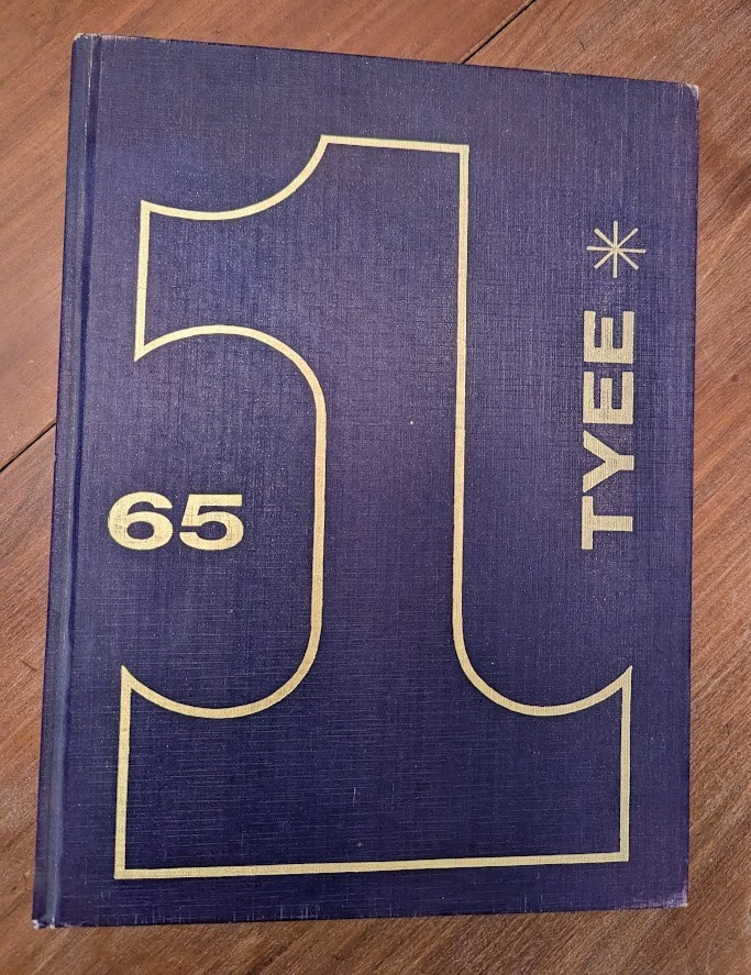 Inaugural Yearbook Columbia River High School Vancouver Washington 1965 Tyee EUC
