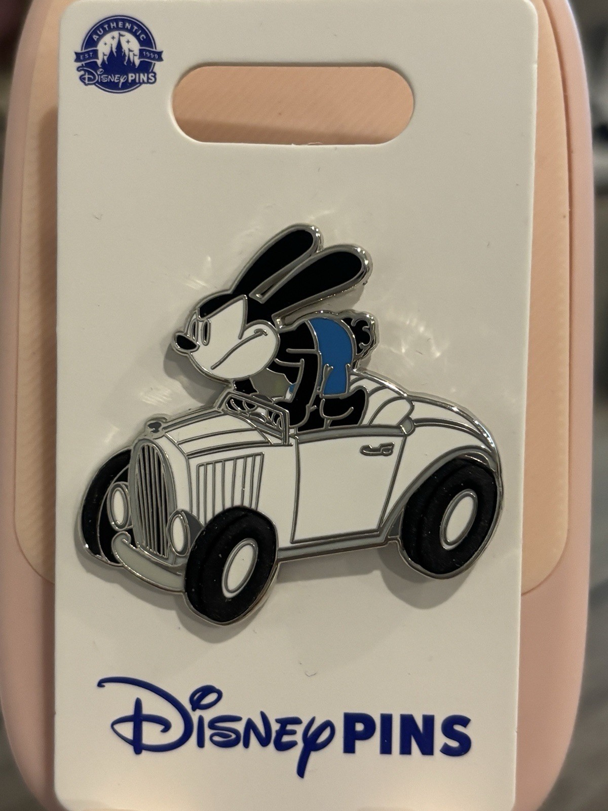 Disney Parks 2023 Oswald The Lucky Rabbit Driving Car Pin