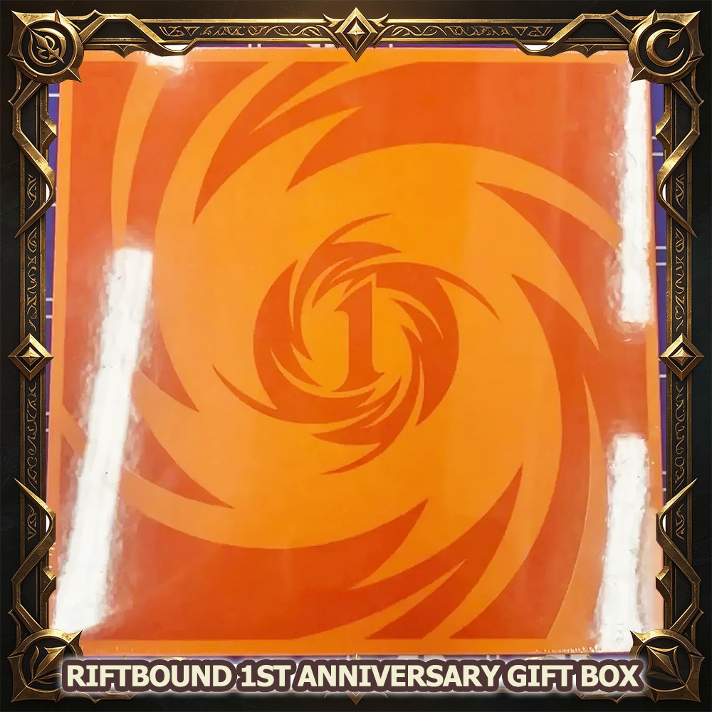 ShiningSoul Riftbound 1st Celebration Chinese Exclusive TCG Gift Box w/shirink