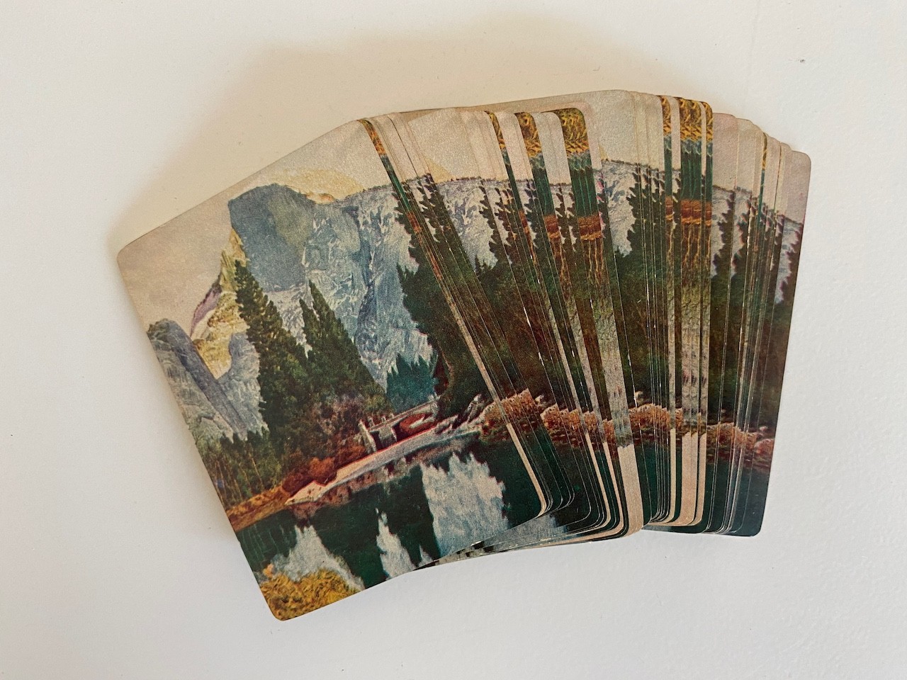 Antique 1926 Yosemite and Curry Company YP&C Co. Souvenir Playing Cards RARE