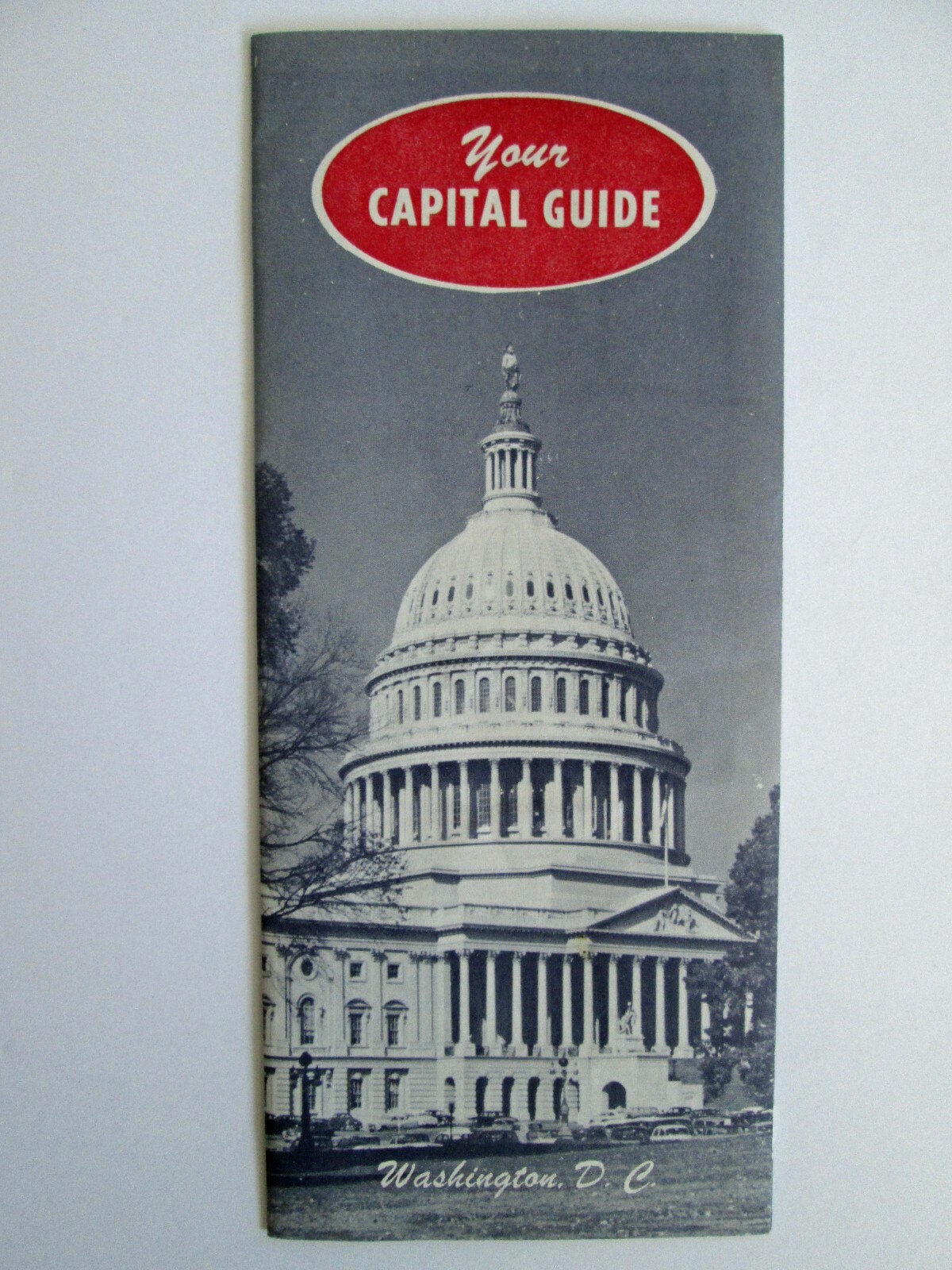 Vintage Your Capital Guide Pamphlet Washington D.C. from Rep. James Battin 1958