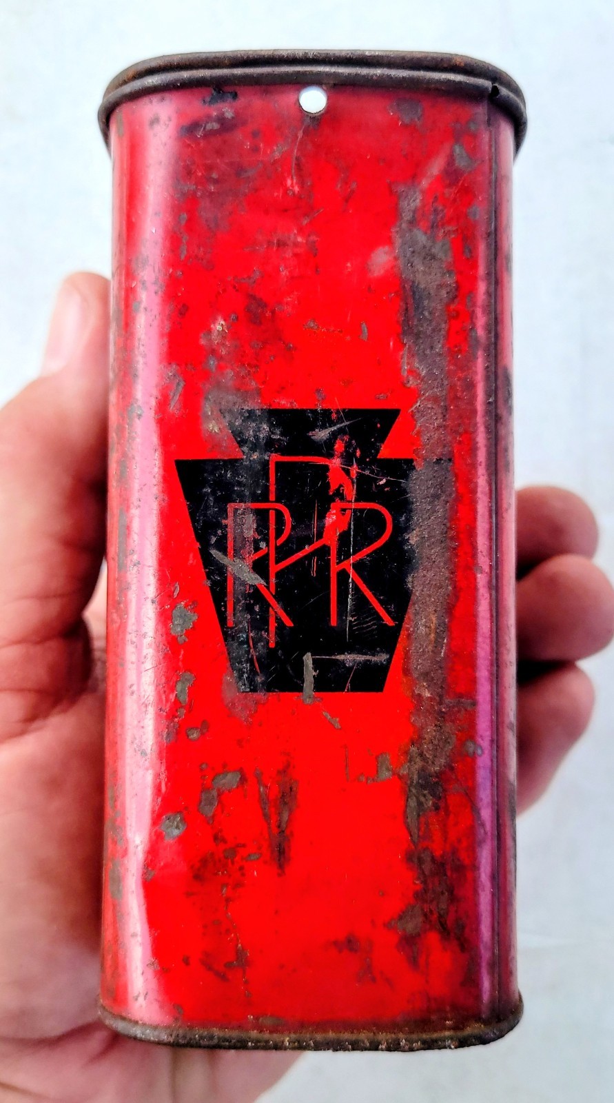 Antique PRR PENNSYLVANIA RAILROAD MARKED TIN FIRST AID Vintage Antique PRR PENNSYLVANIA RAILROAD MARKED TIN FIRST AID Vintage