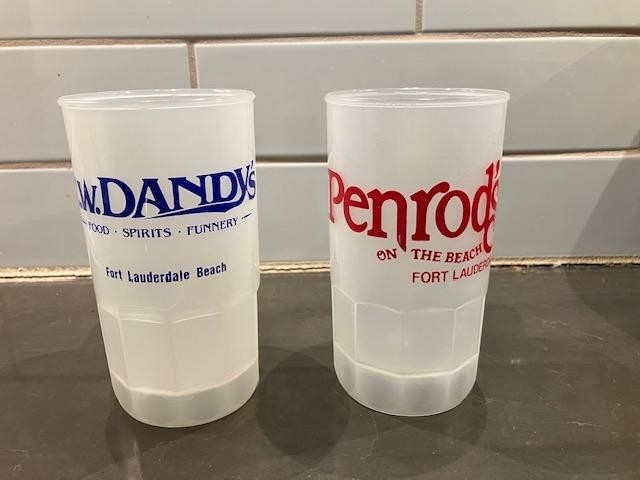 Vintage PENROD's On The Beach & C.W. DANDY's Fort Lauderdale Florida Mugs (1986) Vintage PENROD's On The Beach & C.W. DANDY's Fort Lauderdale Florida Mugs (1986)