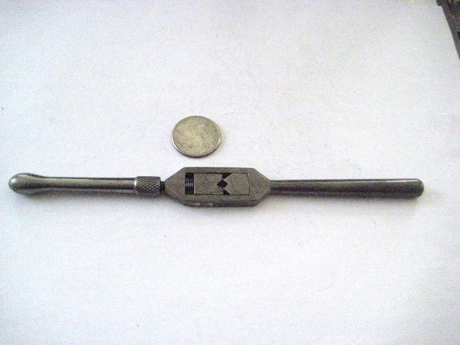 JEWELERS, GUNSMITHS, MACHINIST MINIATURE TAP HANDLE GOOD USED COND. 7 1/4\ JEWELERS, GUNSMITHS, MACHINIST MINIATURE TAP HANDLE GOOD USED COND. 7 1/4\