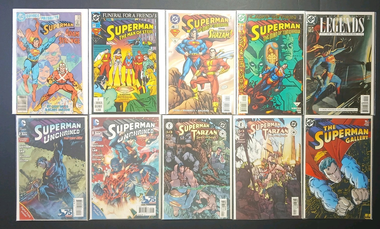 Superman DC Comic Book Lot