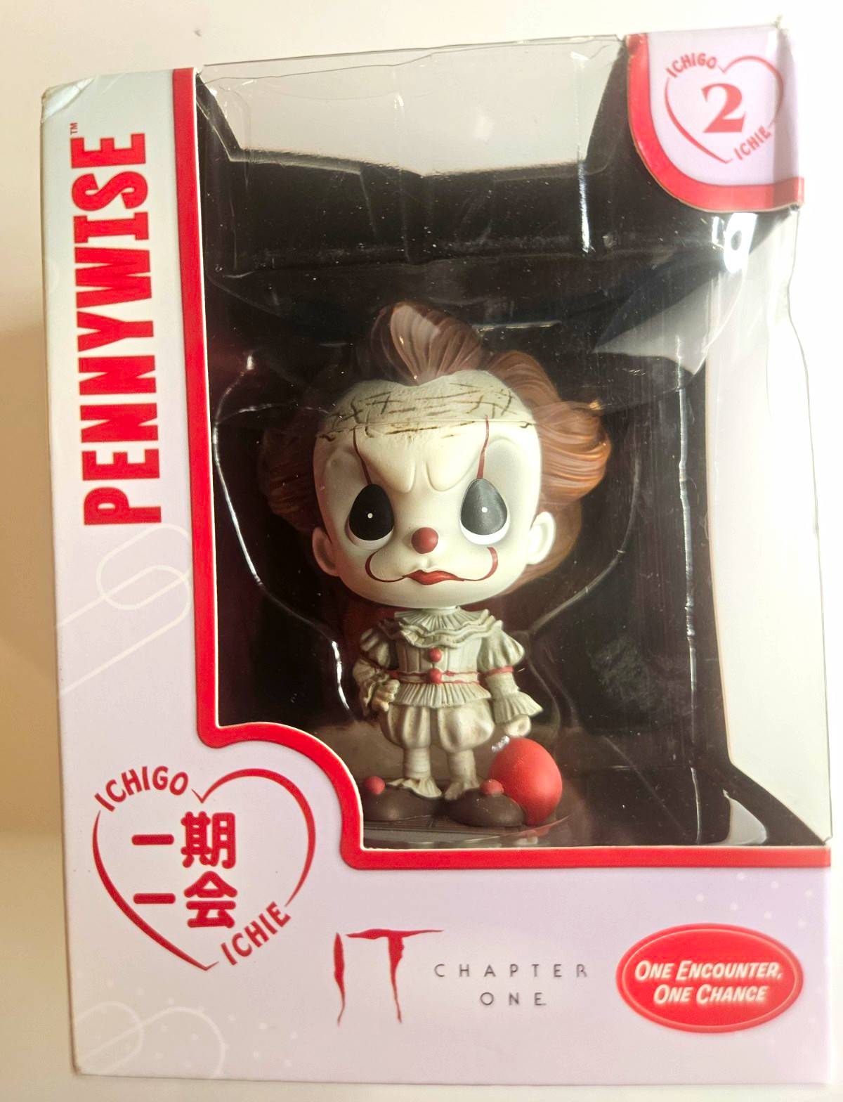 Precious Moments Ichigo Ichie Pennywise IT Chase Plastic Figure Boxed