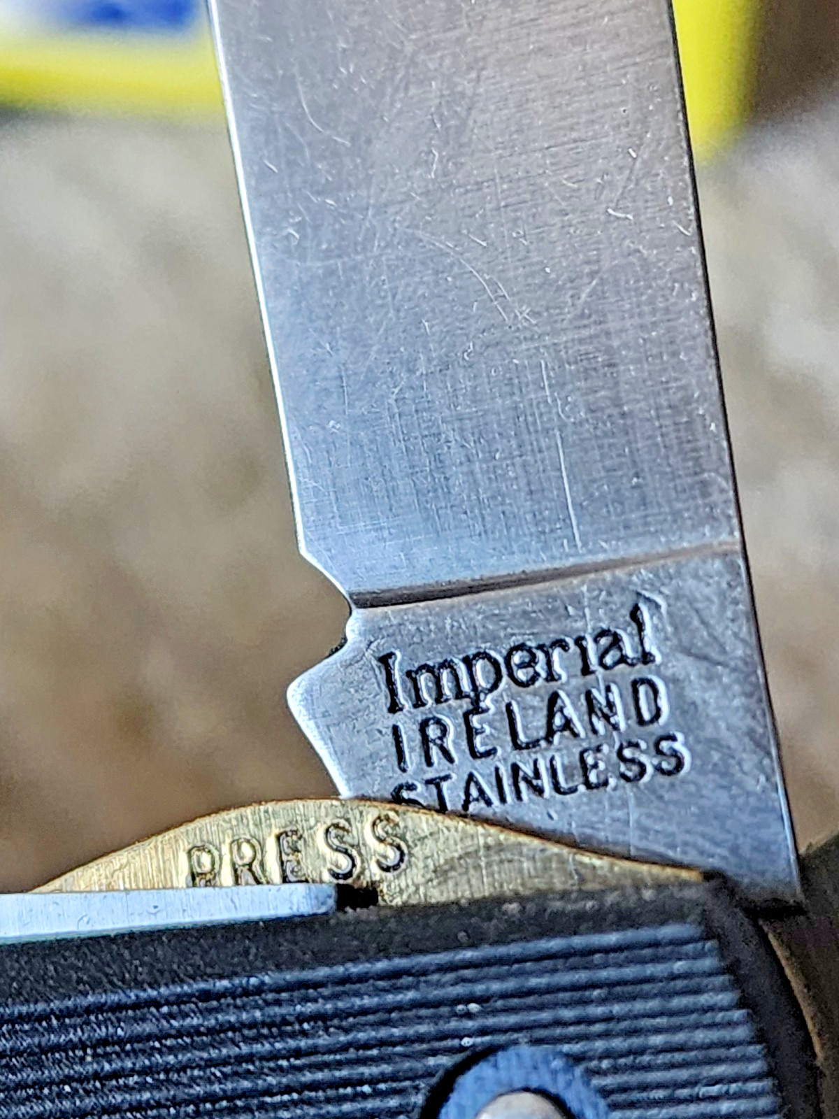 Vintage Imperial Tradesman TM3 Knife NIB Tri-BladeHawkbill Wire Stripper Ireland Vintage Imperial Tradesman TM3 Knife NIB Tri-BladeHawkbill Wire Stripper Ireland