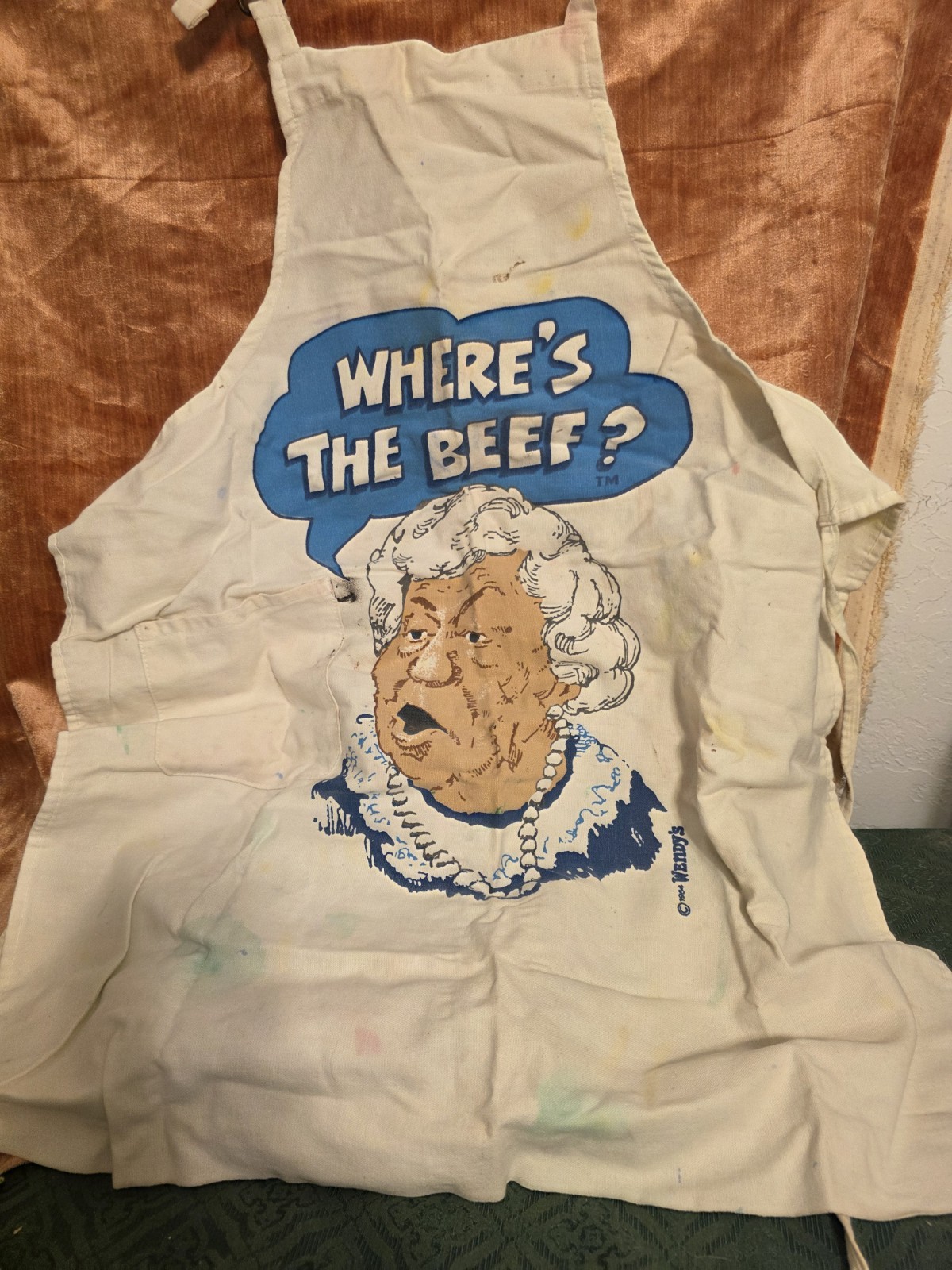 Vintage 1984 Wendys \