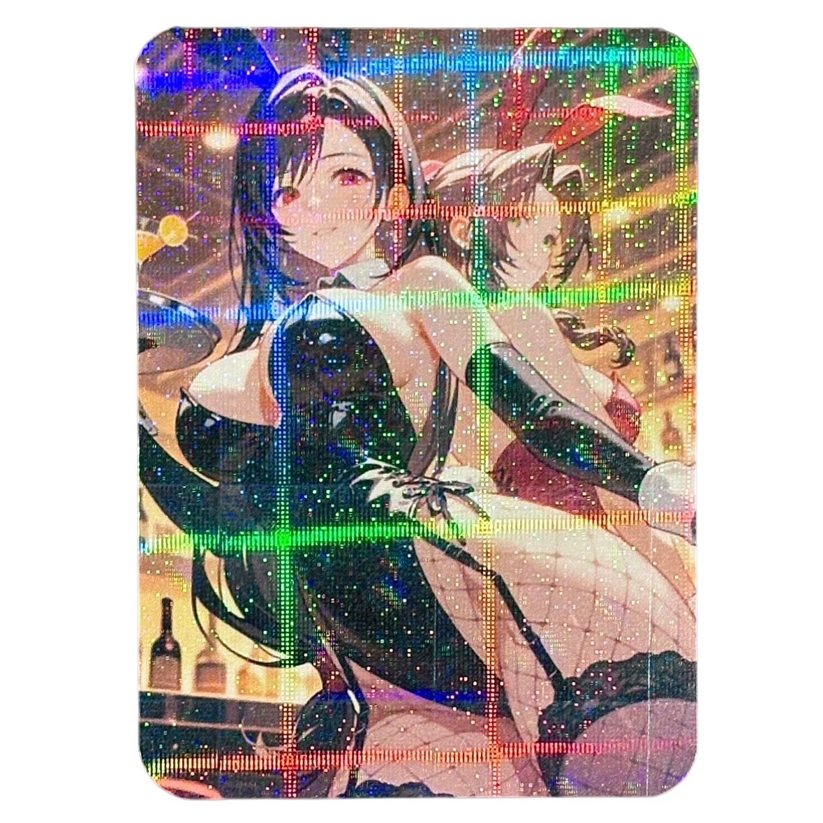 Custom Tifa Lockhart + Aerith • Goddess Story / Final Fantasy VII Photo Card