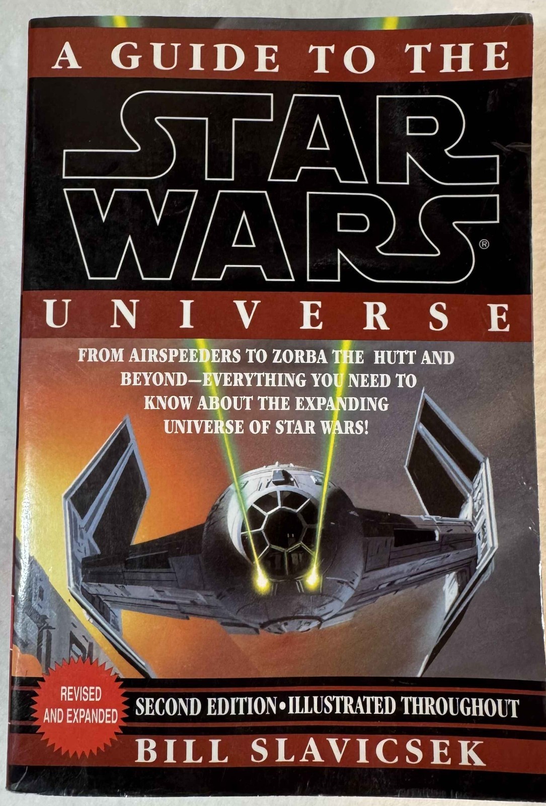 A Guide to the Star Wars Universe 2nd Ed Bill Slavicsek Reading Copy