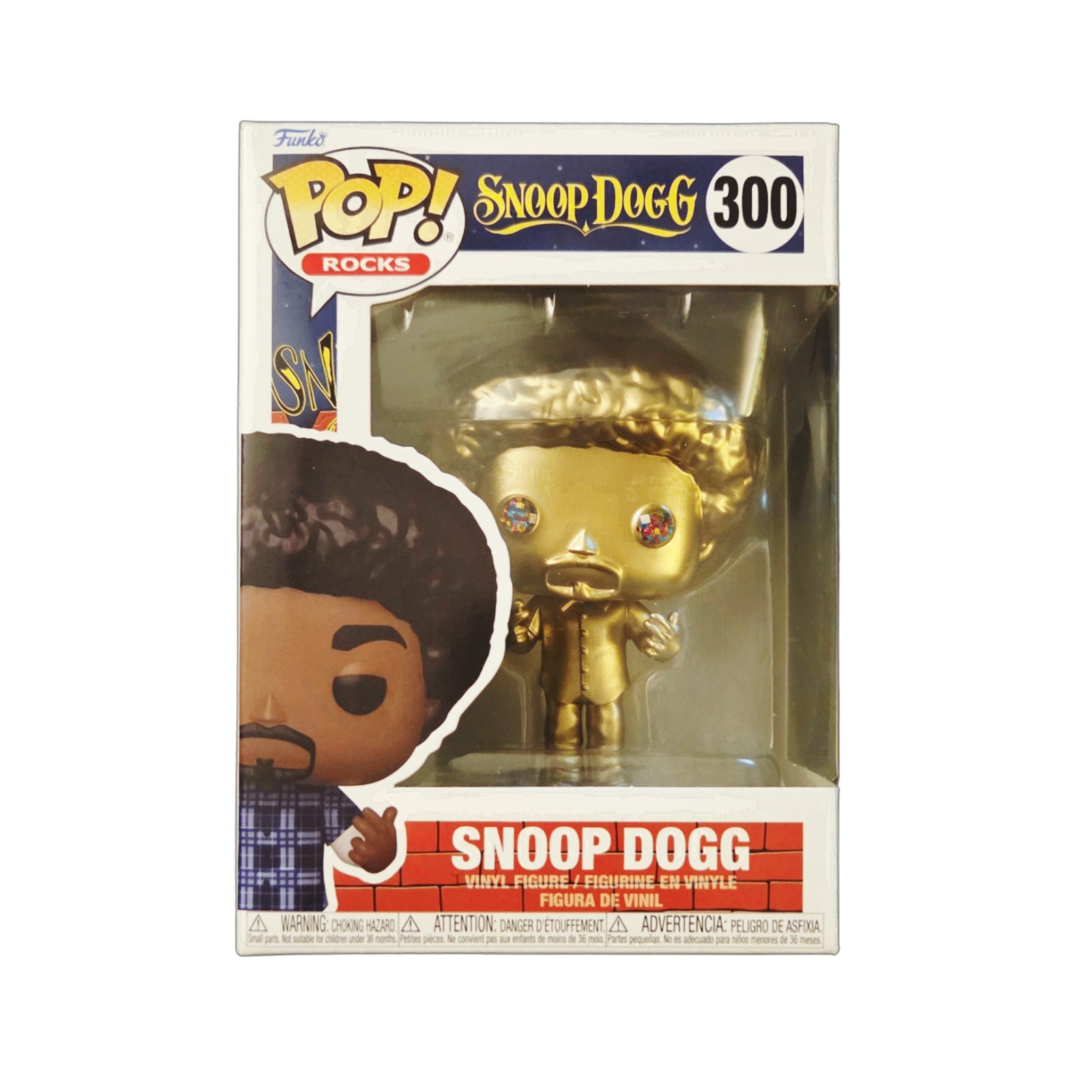 Vaulted Treasures Custom Snoop Dogg Metallic Gold Psychedelic Funko Pop Vaulted Treasures Custom Snoop Dogg Metallic Gold Psychedelic Funko Pop