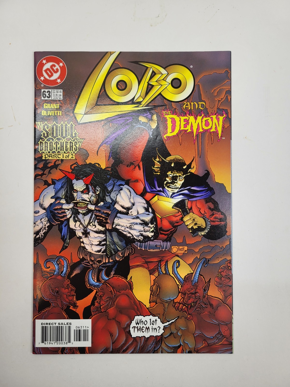 Lobo #63 DC Comics June 1999