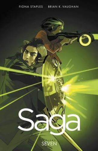 Saga Volume 7 - Paperback By Vaughan, Brian K - GOOD Saga Volume 7 - Paperback By Vaughan, Brian K - GOOD
