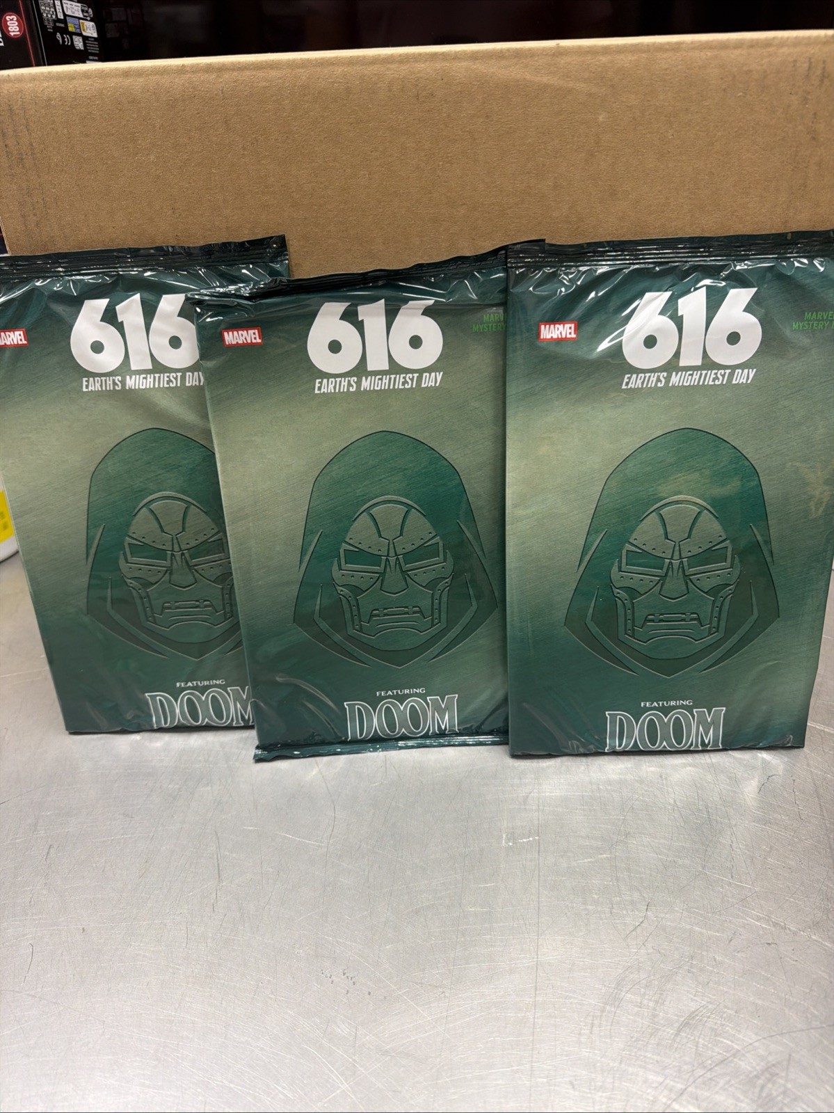 🔥 616 DAY (DOOMQUEST #1) MARVEL MYSTERY BAG BLIND BAG LOT OF 3
