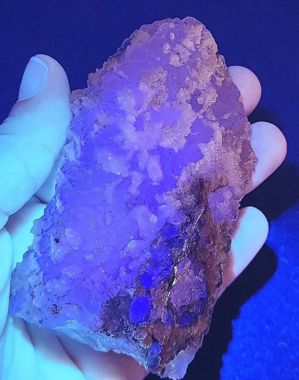 🌟Phantom-Zoned Fluorite Snowflake Quartz Druzy-Xia Yang Mine🌟 🌟Phantom-Zoned Fluorite Snowflake Quartz Druzy-Xia Yang Mine🌟