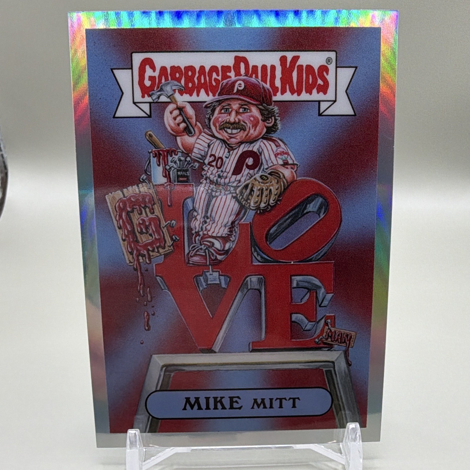 2026 Bowman Chrome Mike Mitt (Schmidt) Garbage Pail Kids #GPK-32