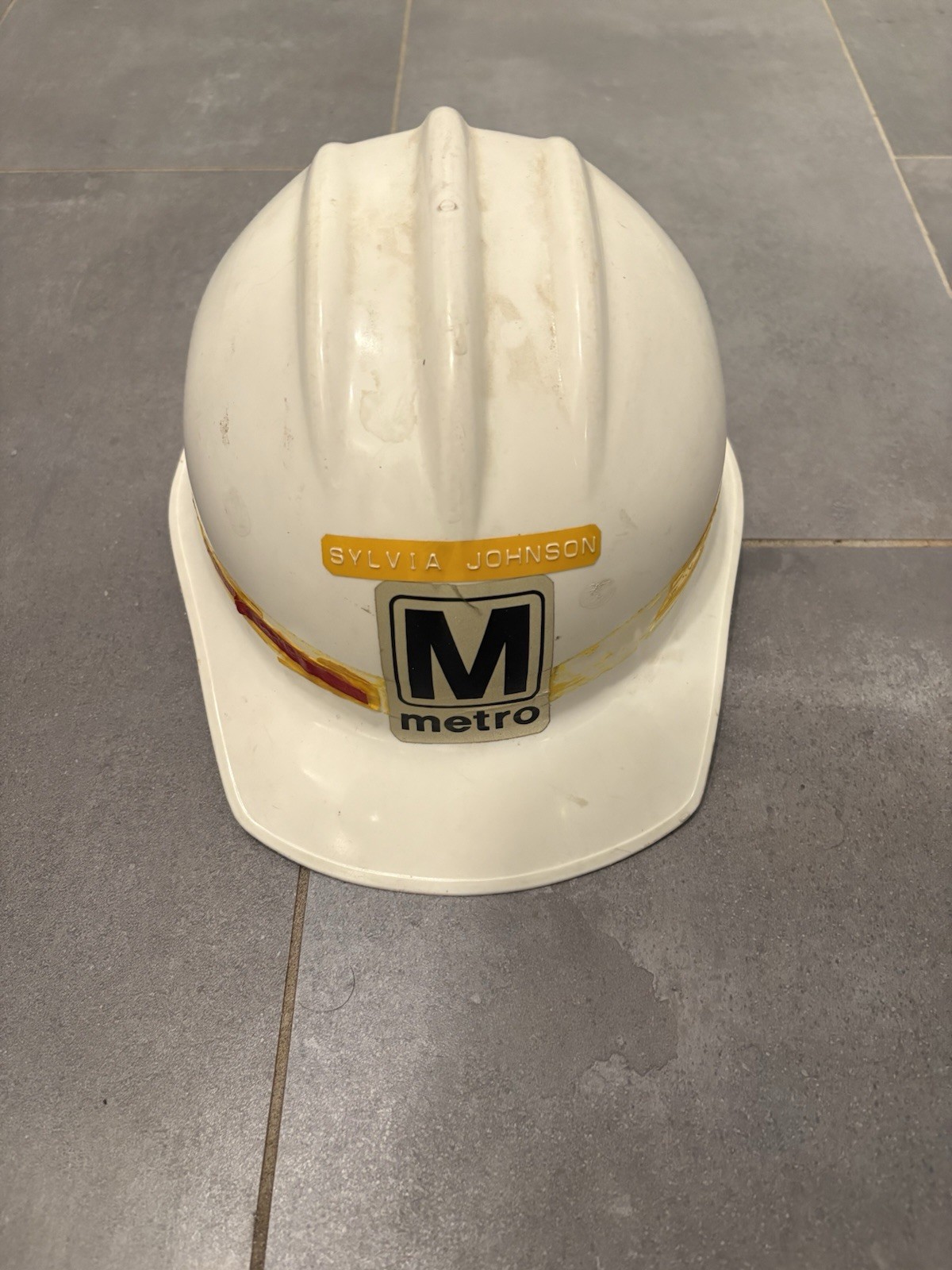 Rare Vintage 1970’s Washington DC Metro WMATA Employee Helmet Rare Vintage 1970’s Washington DC Metro WMATA Employee Helmet