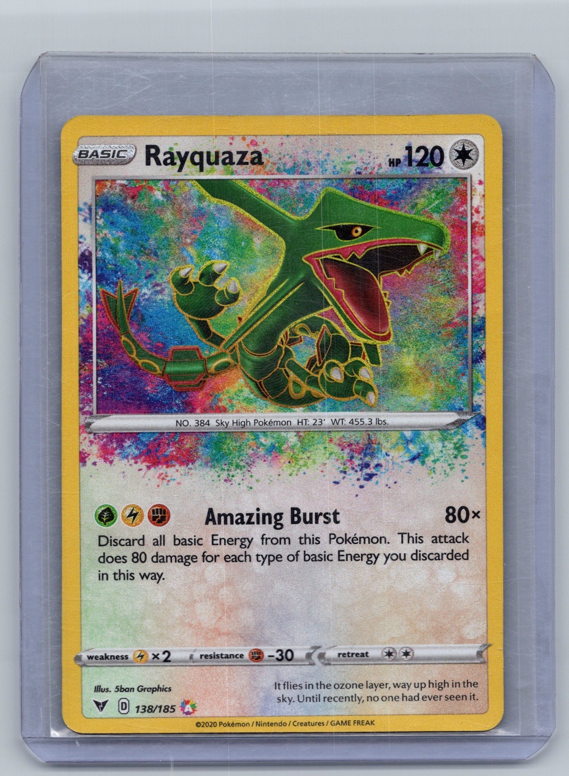 (MP) Rayquaza 138/185 - Pokemon Vivid Voltage