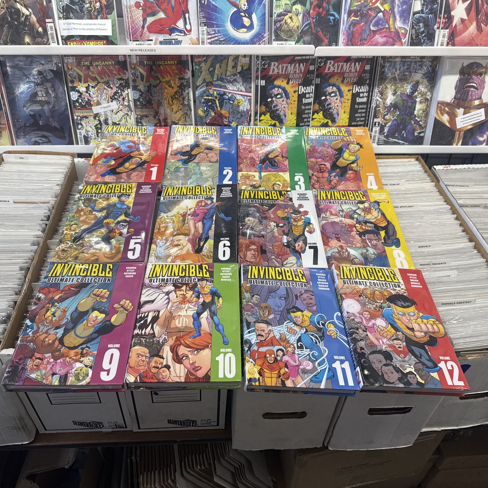 Invincible Ultimate Collection Volume 1-12 HC Complete Set Image BRANDNEW Comics