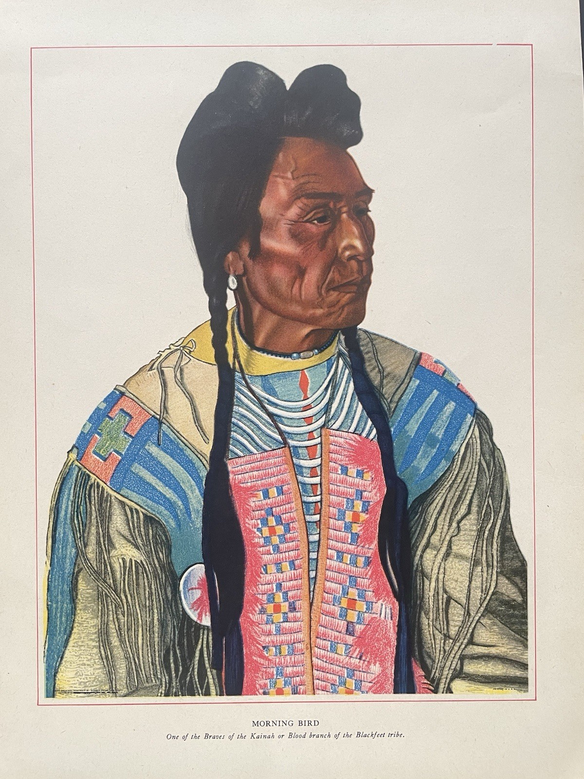 Six (6) Reese Winold’s Blackfeet Native Americans Prints