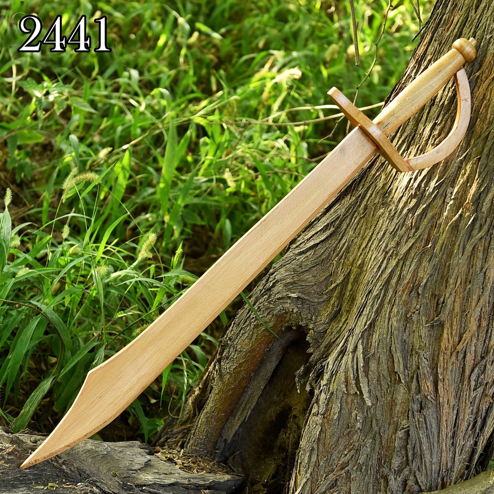 Royal Horse Guard Calvary Saber Wooden Practice Sword Solid Natural Wood 29.75\ Royal Horse Guard Calvary Saber Wooden Practice Sword Solid Natural Wood 29.75\