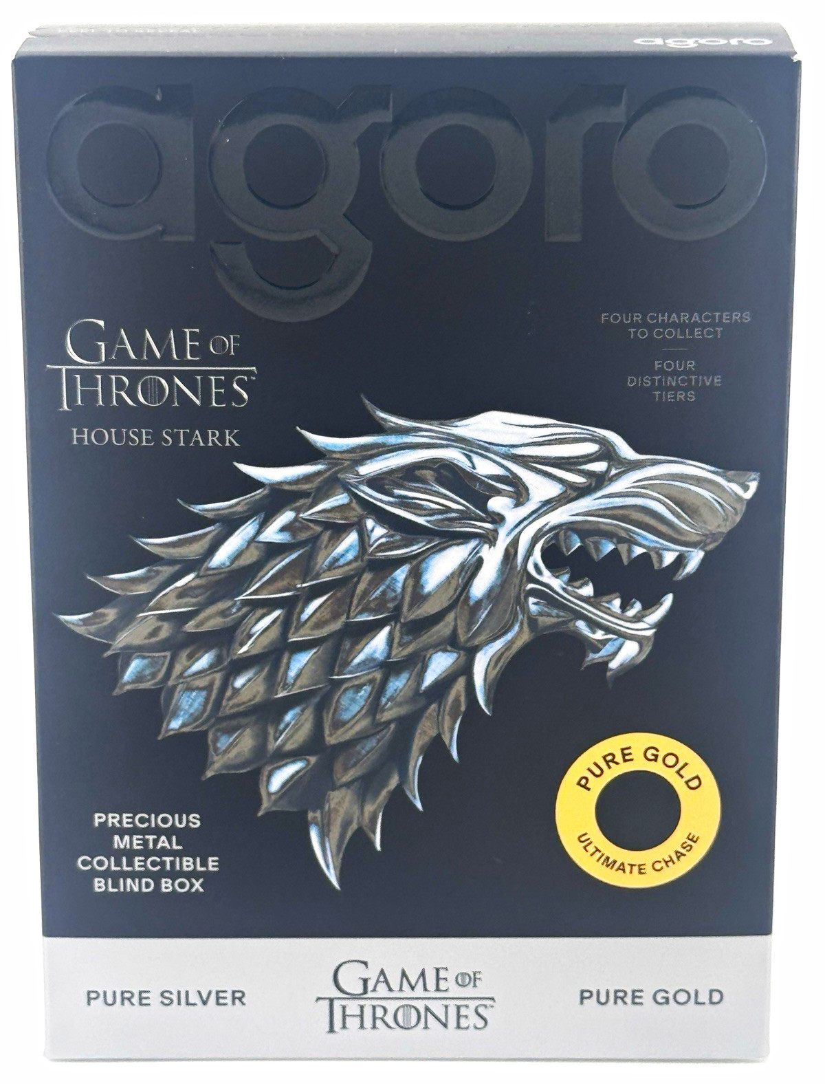 (SEALED) AGORO GAME OF THRONES BLIND BOX PURE GOLD OR SILVER LIMITED EDITION